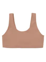 Nike Alate All U Big Kids' (girls') Sports Bra In Brown