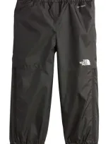 The North Face Kids' Antora Waterproof Packable Recycled Polyester Rain Pants In Black