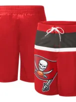 G-iii Sports By Carl Banks Red Tampa Bay Buccaneers Sea Wind Swim Trunks