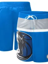 G-iii Sports By Carl Banks Blue Dallas Mavericks Sea Wind Swim Trunks