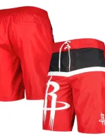 G-iii Sports By Carl Banks Red Houston Rockets Sea Wind Swim Trunks