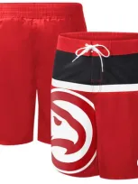 G-iii Sports By Carl Banks Red Atlanta Hawks Sea Wind Swim Trunks