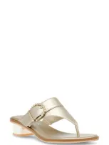 Anne Klein Thessy Sandal In Silver