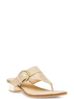 Anne Klein Thessy Sandal In Tan/beige