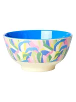 Rice Set Of Four Melamine Bowls In Jungle Fever