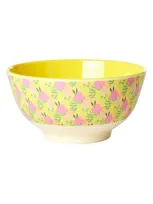 Rice Set Of Four Melamine Bowls In Sunny Days