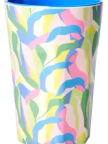 Rice Set Of Four Melamine Tumblers In Jungle Fever