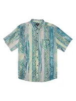 Billabong Kids' Sundays Button-up Shirt In Aqua