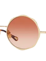 Chloé Woman Sunglass Ch0184s In Orange