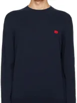 Hugo Navy Crewneck Sweater