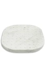 Marsotto Edizioni Pattern 2 Curved-corners Tray In White