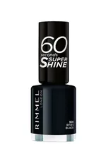 Rimmel 60 Seconds Rita Shades Of Black Nail Polish (various Shades) - Black Black 900