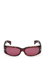 Tom Ford Eyewear Rectangular Frame Sunglasses In Multi