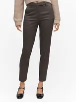 Mango Women's Skinny Suit Pants In Gray