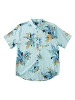 Billabong Kids' Sundays Button-up Shirt In Coastal