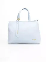 Baldinini Trend Light Blue Polyethylene Handbag