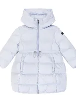 Il Gufo Kids' Puffer Down Coat In Blue