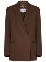 Calvin Klein Blazer In Brown