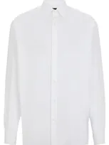 Hugo Boss Regular-fit Shirt In Cotton Poplin In Red