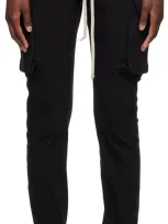 Rick Owens Drkshdw Black Mastodon Cut Lounge Pants