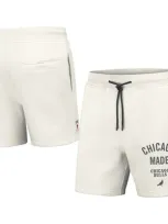 Staple Nba X  Cream Chicago Bulls Heavyweight Fleece Shorts