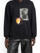 Honey Fucking Dijon X Robert Mapplethorpe Graphic-print Jumper In Black