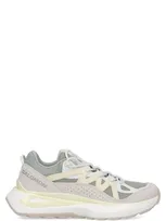 Salomon Odyssey Elmt Round Toe Sneakers In Grey