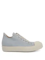 Rick Owens Drkshdw Shaggy Cotton Suede Low Sneakers