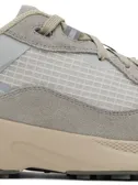 Hugo Gray Mixed-material Ripstop Mesh Sneakers In Open Grey 062