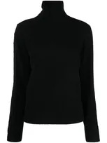 Proenza Schouler Black Camilla Cashmere Sweater