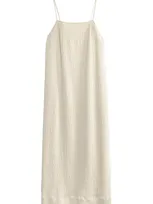 By Malene Birger Cami Dress In Off-white