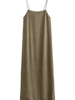 By Malene Birger Cami Dress In Green