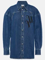 Vivienne Westwood Spray Vw Football Shirt In Blue