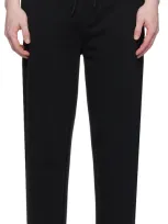 Hugo Logo-patch Track Pants In Black