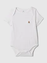 Gap Baby Pocket Bodysuit In Optic White