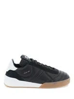 Courrèges Club 02 Leather Sneakers In Black