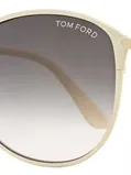 Tom Ford Penelope Tf320 Sunglasses Woman Sunglasses Gold Size 59 Metal In Multi