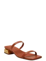 Katy Perry The Framing Slide Sandal In Ginger Biscuit