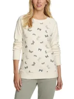 Eddie Bauer Women's Legend Wash Sweatshirt - Butterfly In Multi