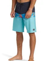 Quiksilver Surfsilk Panel 20 Board Shorts In Monaco Blue