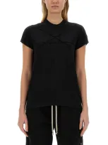 Rick Owens Drkshdw Drkshdw By Rick Owens Woman T-shirt Black Size S Organic Cotton