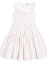 Il Gufo Kids' Cotton Dress In Pink