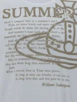 Vivienne Westwood T-shirt Summer In White