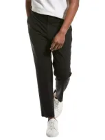 Hugo Boss Hugo  Wool-blend Pant In Black