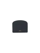 Apc ‘demi-lune' Card Holder In Black  