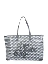 Anya Hindmarch I Am A Plastic Bag Tote Bag In Grey