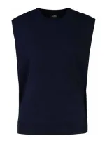 Apc Dark Navy Pull Margot In Black