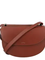 Apc Genève Crossbody Bag In Brown