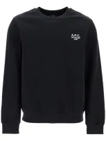 Apc Rue Madame Crewneck Sweat In Black