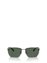 Armani Exchange Sunglasses In Silver